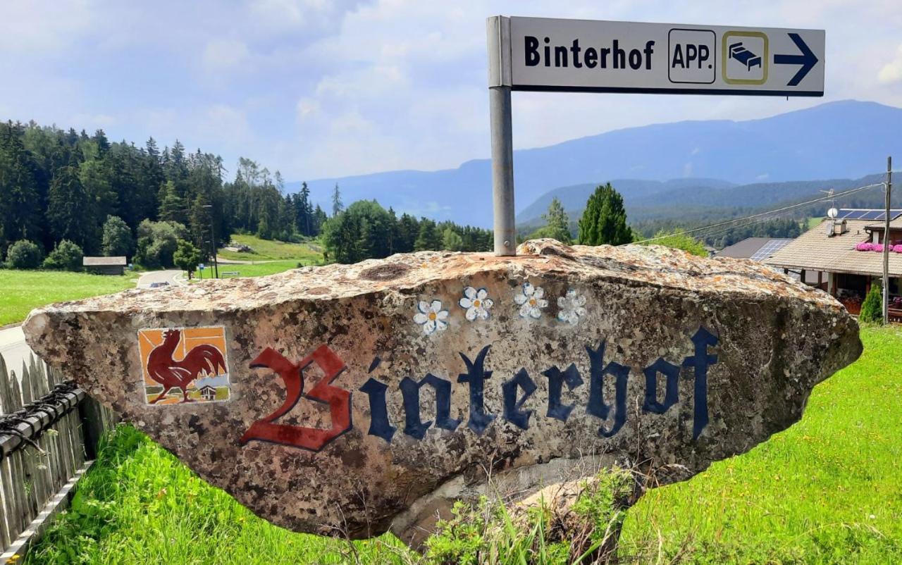 Apartmán Binterhof Castelrotto Exteriér fotografie